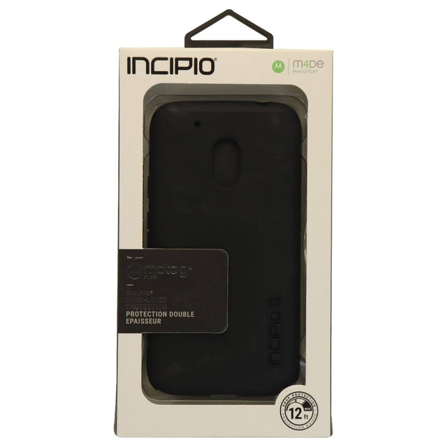 INCIPIO AA m4De Moto G PLAY O Fer pour motoge FLAY DUALP20 4 QUAL-LAVER AVER PROTECTION DOUBLE EPAISSEUR INCIPIO RNE DCASER - S 12 ft