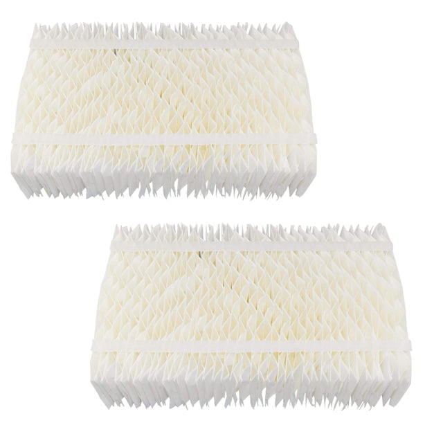 Front. HQRP - 2-Pack Humidifier Wick Filter Replacement for Kenmore 14912 14909 and Emerson HDC411 HDC2R.
