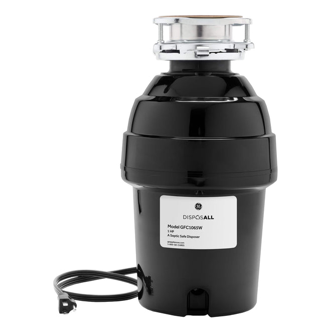 DISPOSALL Model GFC1065W 1 HP A Septic Safe Disposer nose - . 2 - CARES