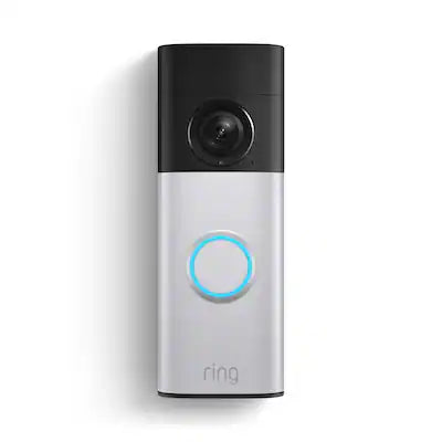 Ring - Battery Doorbell Plus, Retinal 2K with wide-angle video, 6x Enhanced Zoom, Night Vision, Quick Release Battery