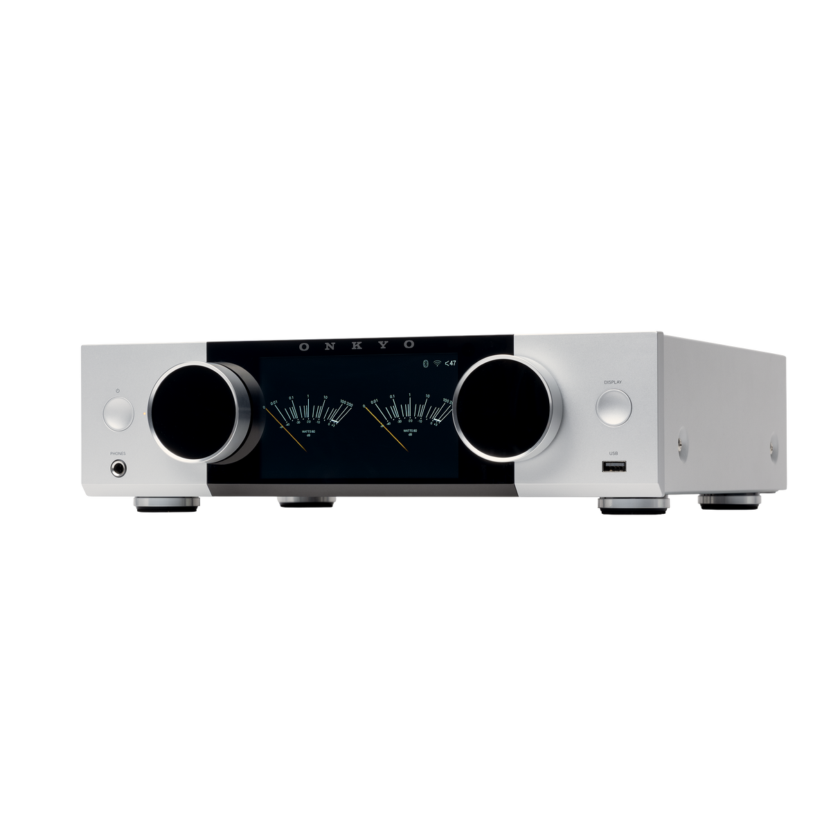 Onkyo - Muse Y-40 High Power Amplifier - Silver