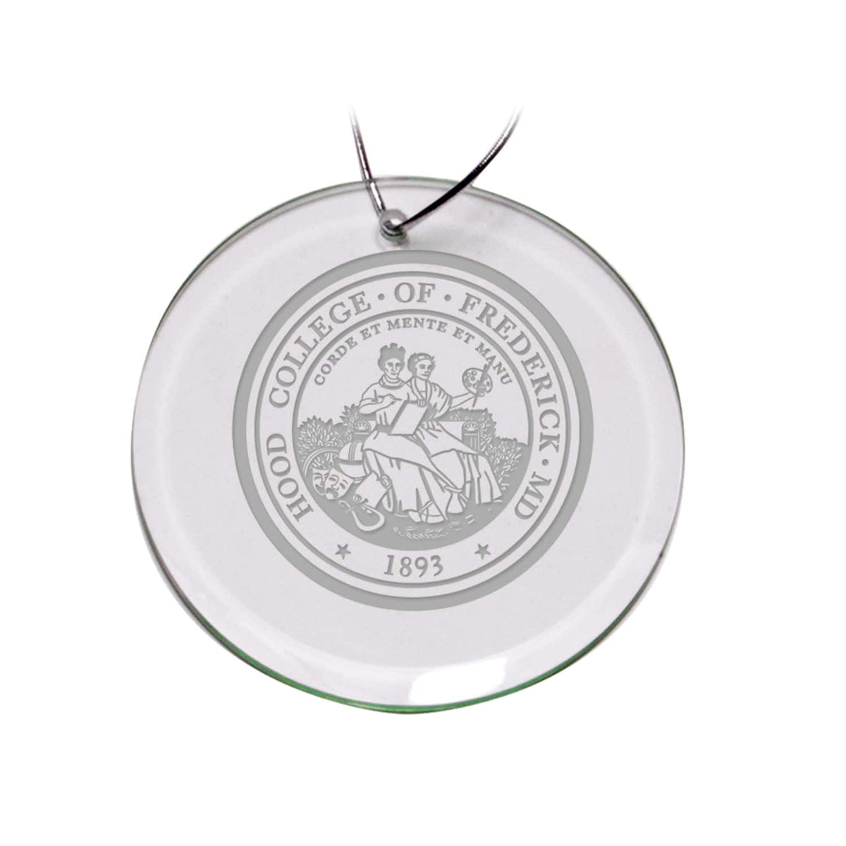 Jardine - Hood Blazers 3'' Glass Round Ornament - Multicolor