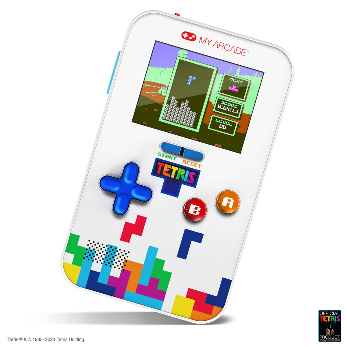 Tetris Go Gamer Classic Handheld Portable Video Game System (301 GAMES IN 1)