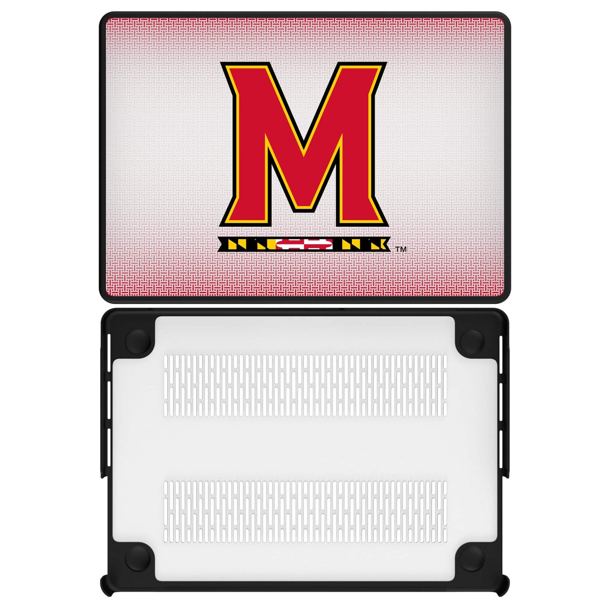 Keyscaper - Maryland Terrapins Linen MacBook Case - Air 13 in - Multicolor
