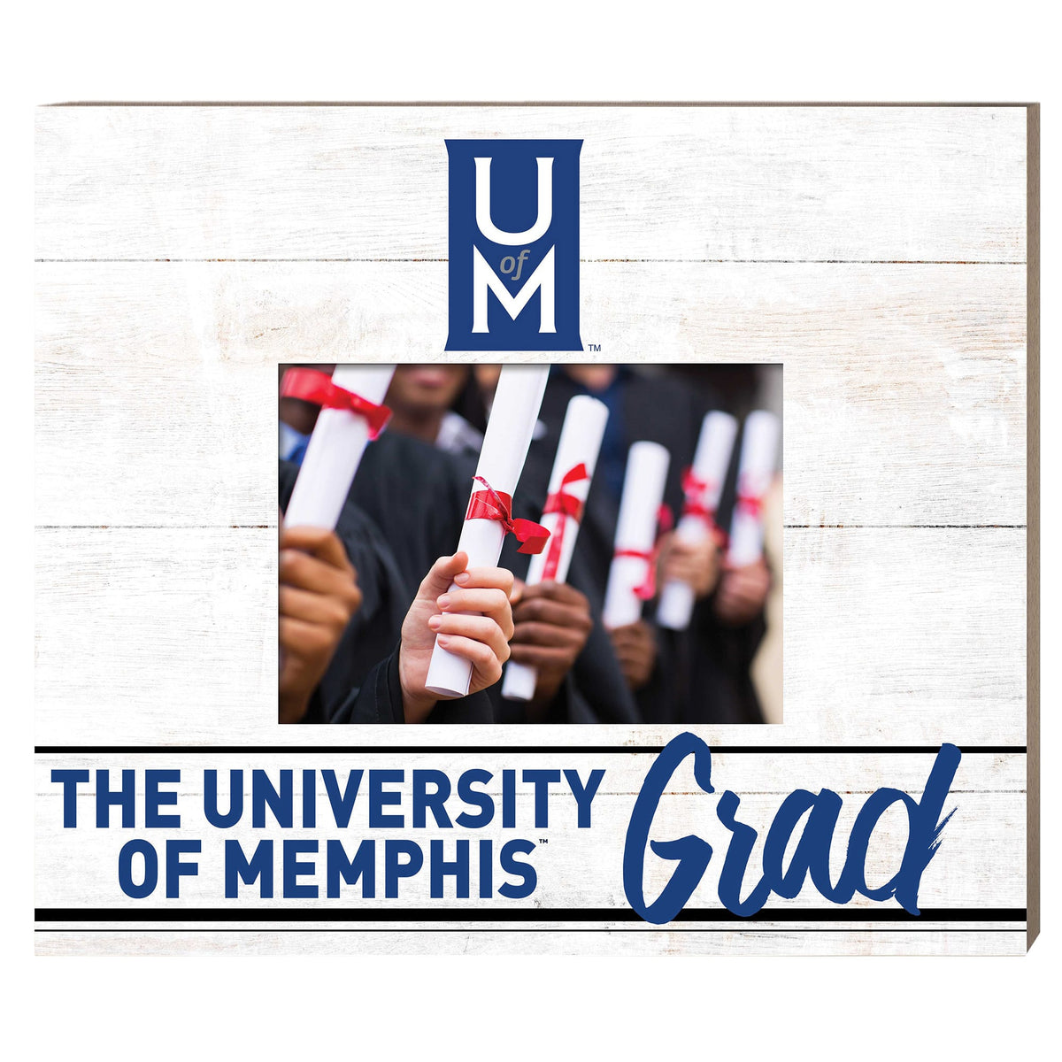 Jardine - Memphis Tigers 11'' x 13'' Grad Picture Frame - White