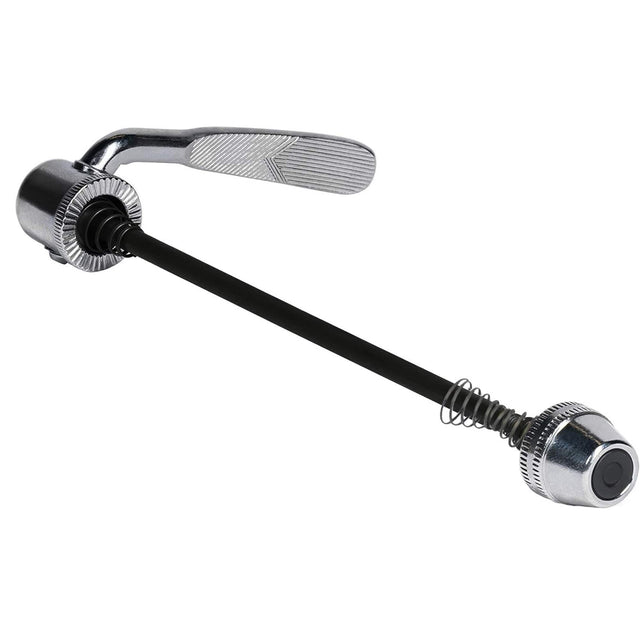 Front. Saris - Quick Release Wheel Skewer, Rear Wheel Bike Skewer Replacement for Bike Trainer - Silver.