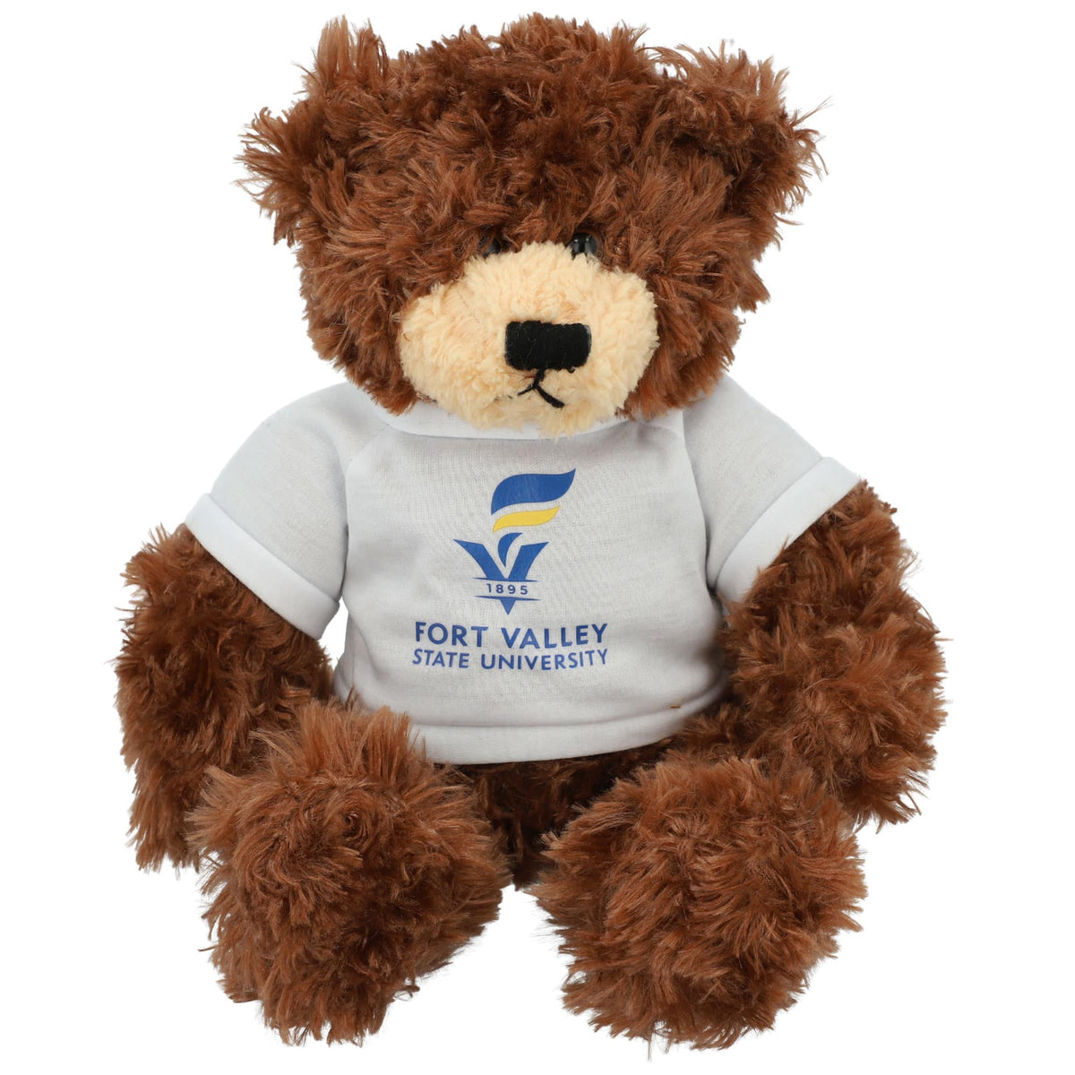 Jardine - Fort Valley State Wildcats Brandon Bear Plush - Brown