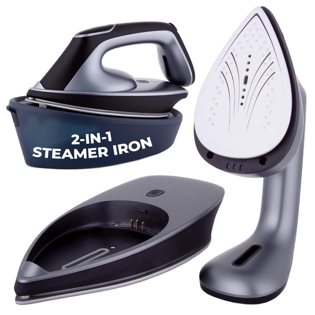 2-IN-1 STEAMER IRON