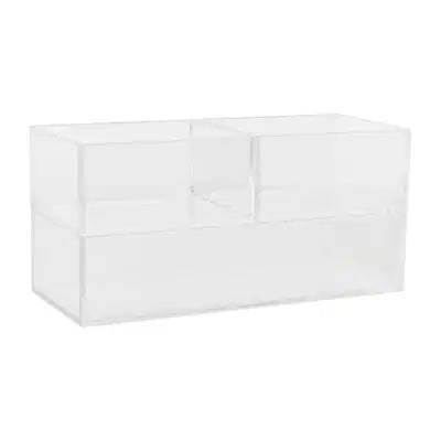 Martha Stewart - Brody Plastic Stackable Desktop Organizer Set