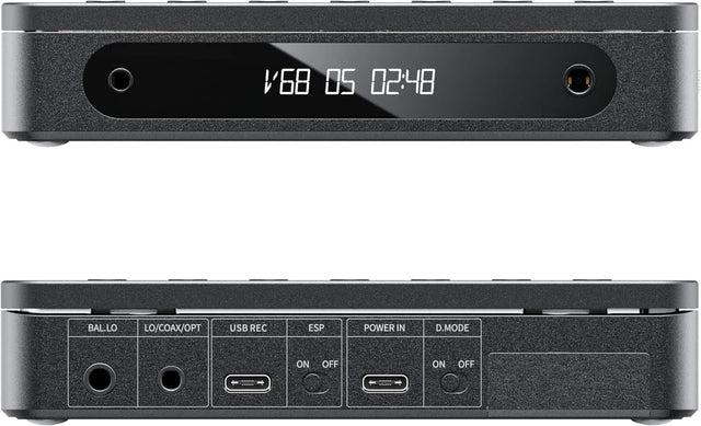 V'68 05 02:48  
BAL.LO LO/COAX/OPT USB.REC ESP POWER IN D.MODE  
ON OFF ON OFF