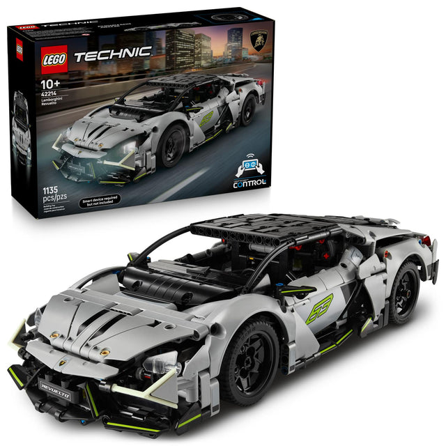 LEGO TECHNIC 10+ 42214 Lamborghini Revolto 1135 pcs/pzs Smart device required but not included CONTROL