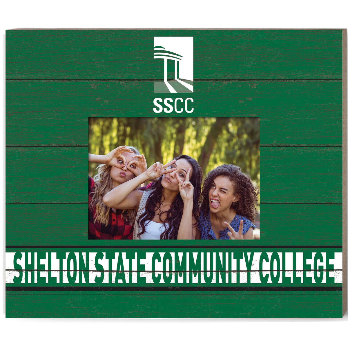 Jardine - Shelton State Buccaneers 11'' x 13'' Team Spirit Scholastic Picture Frame - Green