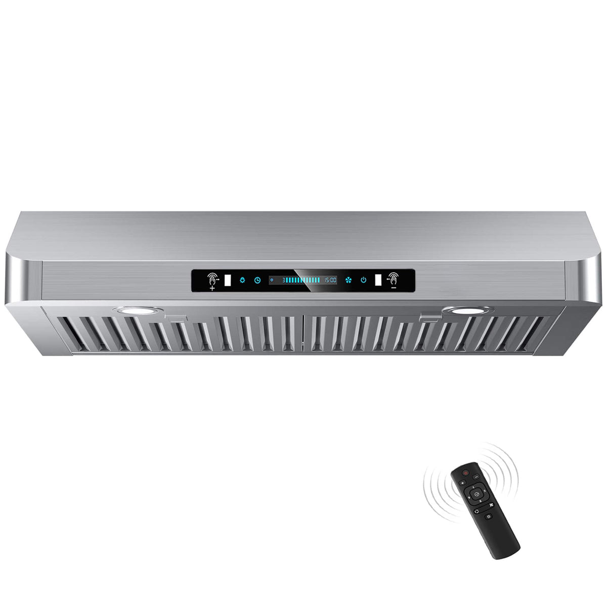 ZJKLA - 30 inches - Externally Vented - Under cabinet Range Hood - Stainless Steel