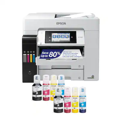 Epson - EcoTank Pro ET-5850 Wireless All-In-One Supertank Inkjet Printer