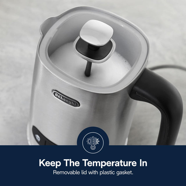 Keep The Temperature In  
Removable lid with plastic gasket.