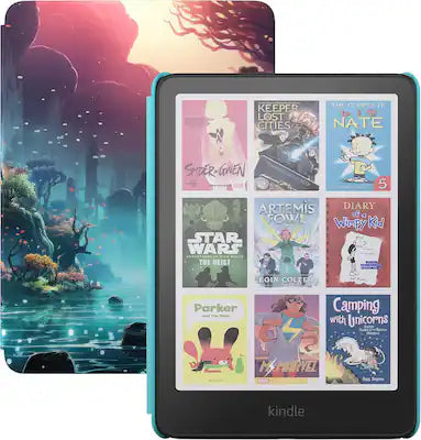 Amazon - Kindle Colorsoft Kids (16 GB) – First Kindle for kids in color, with cover