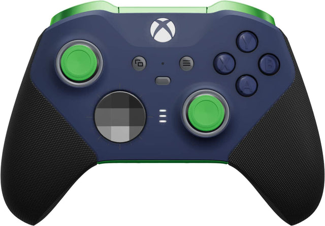 Front. Microsoft - XBOX Elite Series 2 Core Wireless Controller for XBOX Series X, XBOX Series S, XBOX One, PCs, and Cloud-Enabled Devices - Green and Blue.