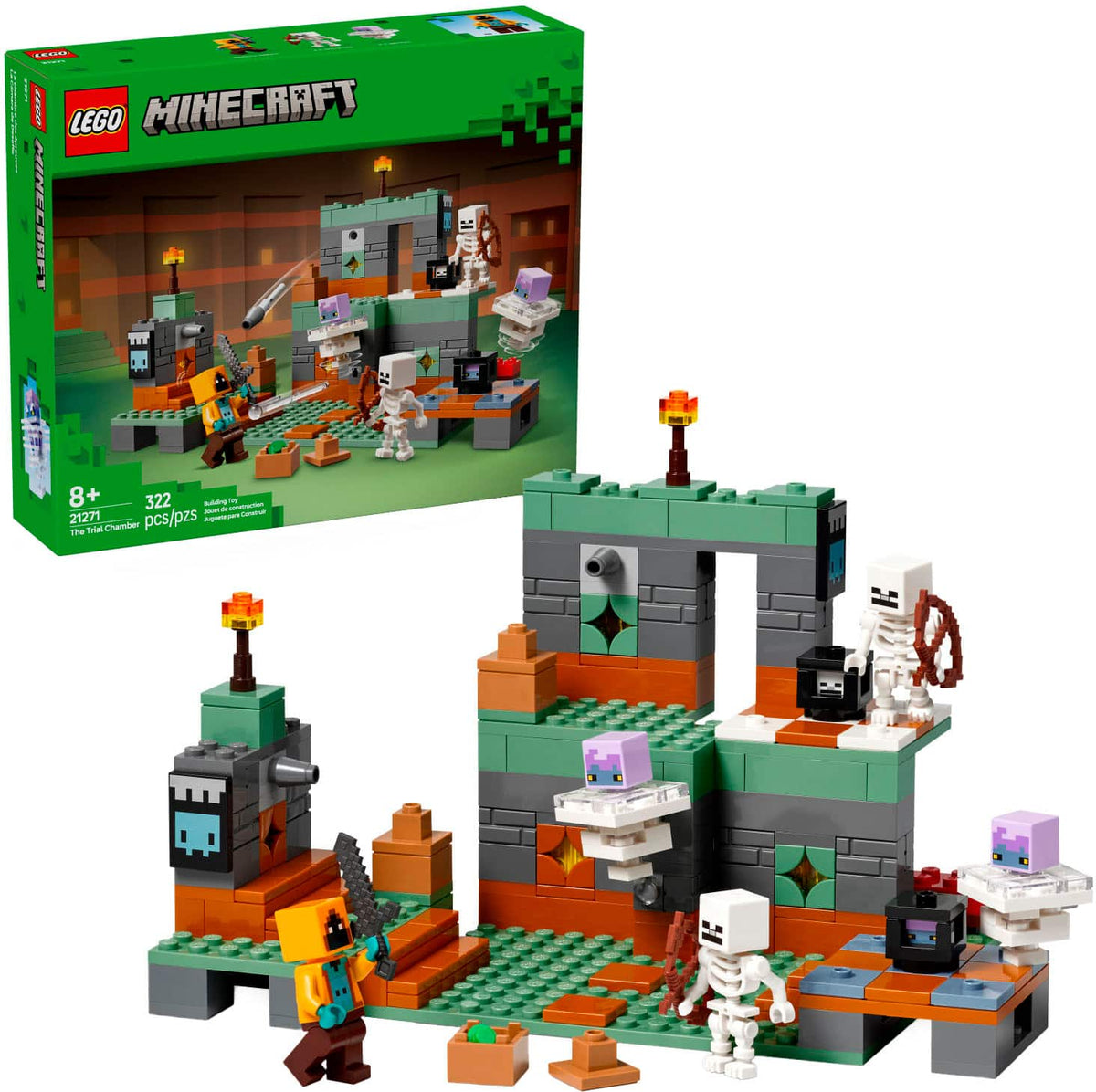 LEGO - Minecraft The Trial Chamber Kids Toy 21271