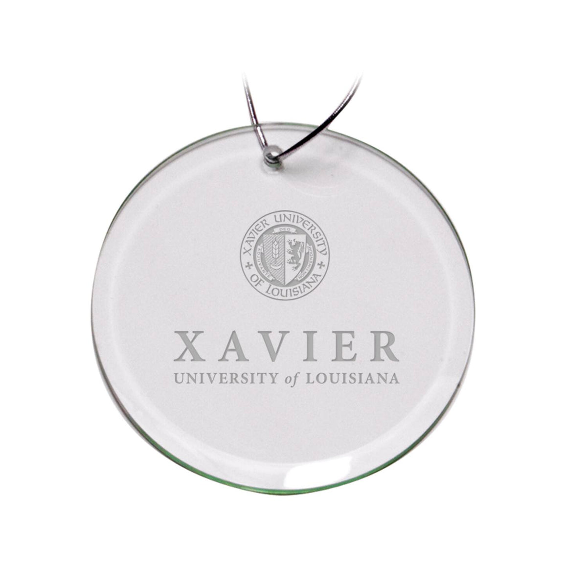 Jardine - XULA Gold 3'' Glass Round Ornament - Multicolor