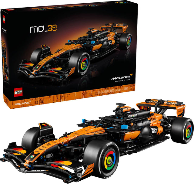 MCL39  
LEGO  
Technic  
McLaren Formula 1 Team  
2228 1675 pcs/pzs  
18+  
McLaren