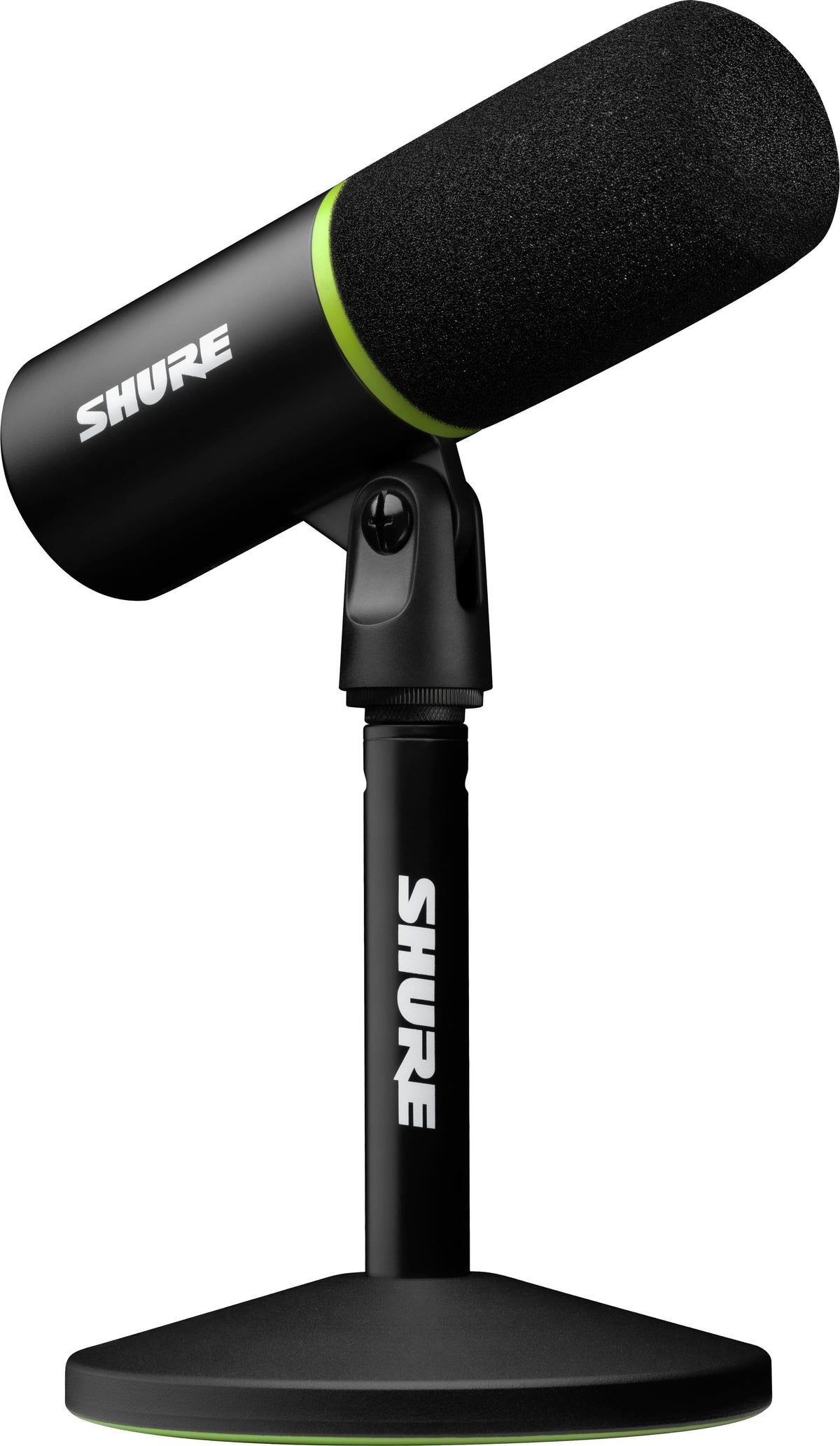 Shure - MV6 Gaming & Streaming USB Microphone - Plug & Play No drivers. No delays. Real-time Denoiser for Professional Sound - Black