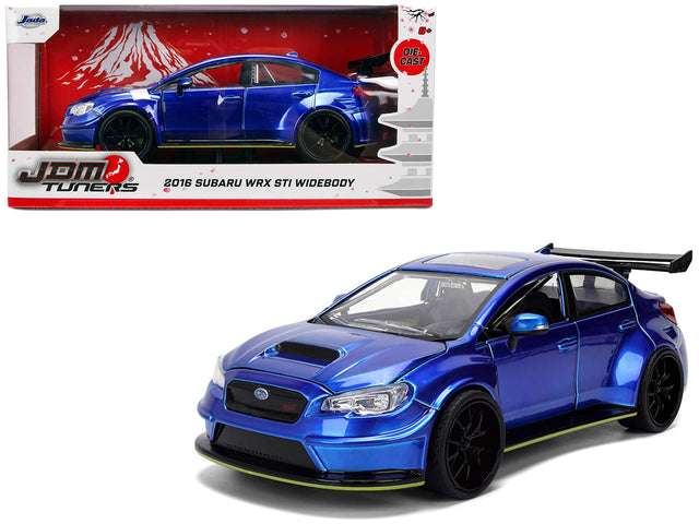 Jada DIE-CAST JDM 2016 SUBARU WRX STI WIDEBODY TUNERS