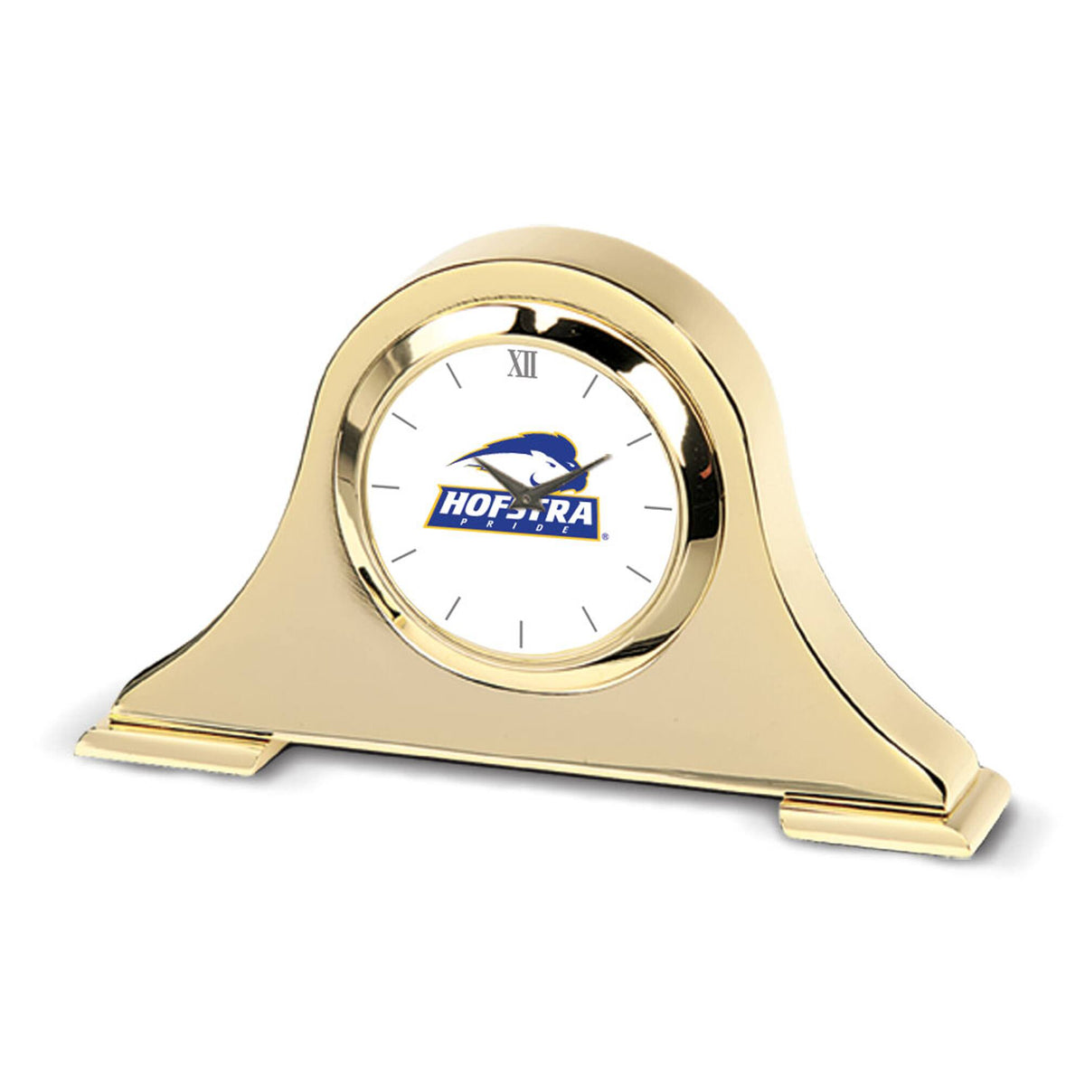 Jardine - Hofstra University Pride Team Logo Napoleon Desk Clock - Gold