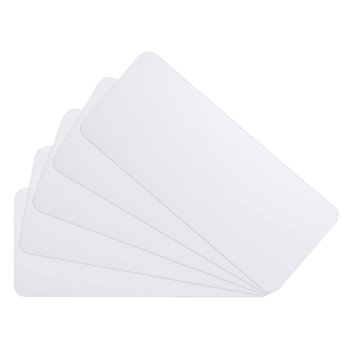 Unique Bargains - 5pcs Universal Silicone Keyboard Protector Skin for 13.3"-14" Laptop Notebook, 12.5 x 5.2 Inch Ultra Thin Cover - Clear