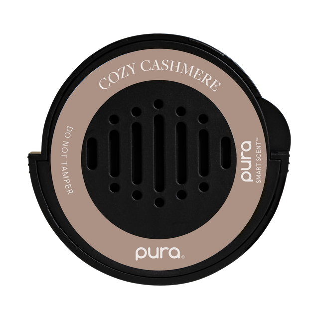 COZY CASHMERE  
DO NOT TAMPER  
pura  
SMART SCENT™  
pura