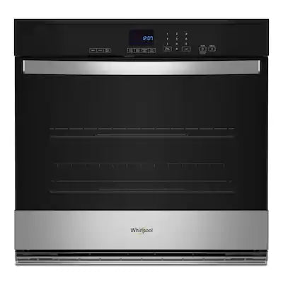 Whirlpool - 30 inch 5.0 Cu. Ft. Built-In Single Electric Wall Oven with Self-Cleaning