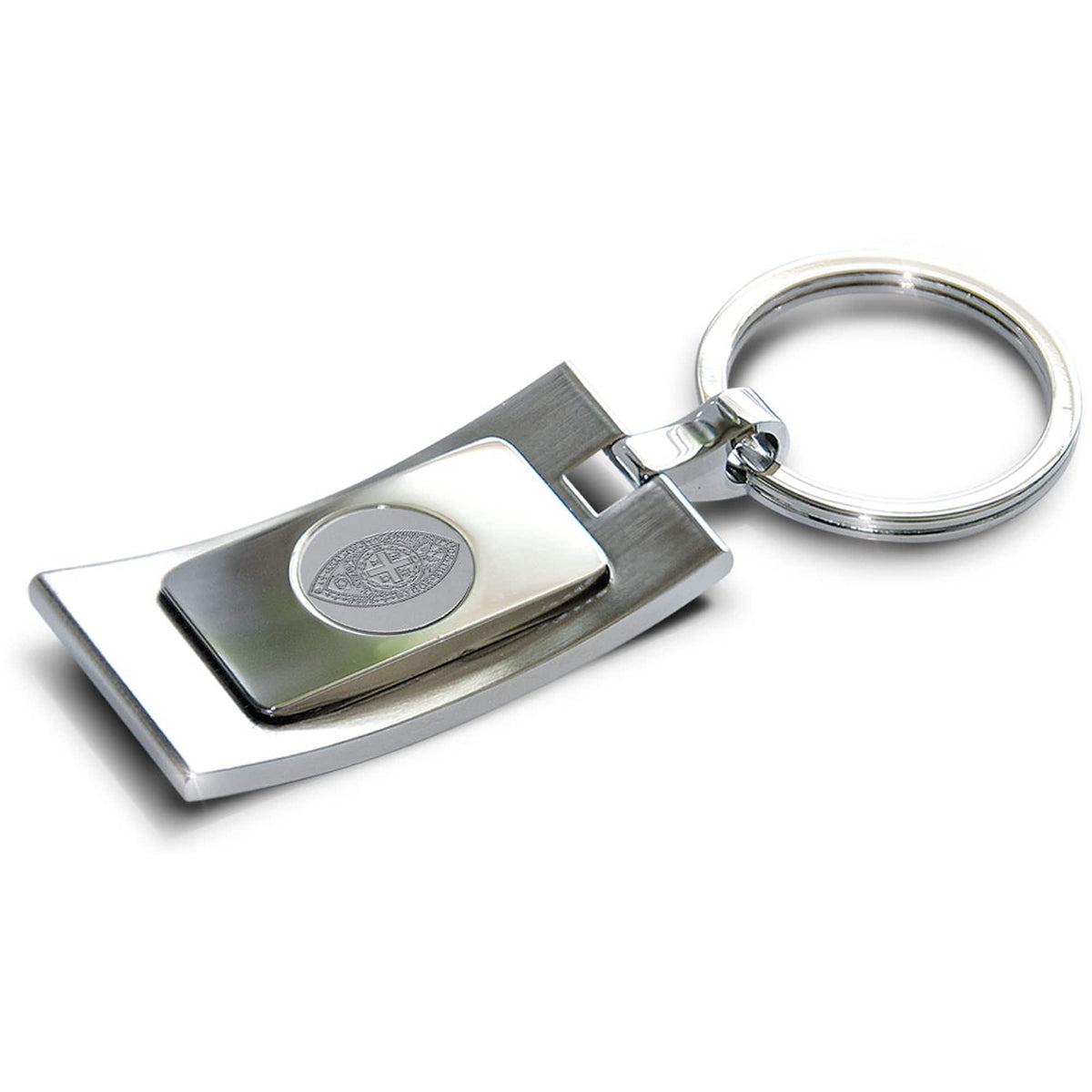 Jardine - University of the South Tigers Team Logo Curve Key Ring - Silver