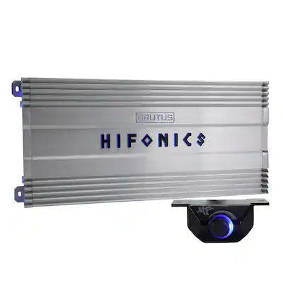 Hifonics - BG-4000.1D Brutus Gamma Mono D 4000W Car Audio Subwoofer Amp, Bass Knob