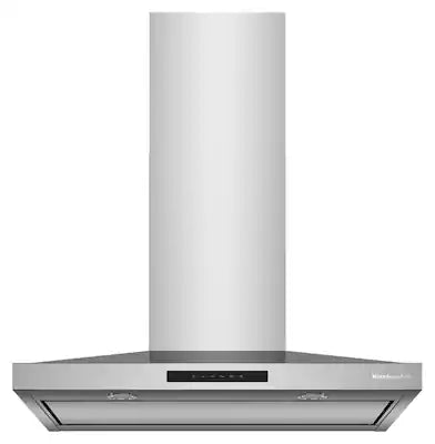 KitchenAid - 36 inch Vented or Convertible to Recirculating Wall- Mount Hood