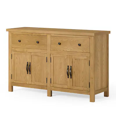 Maven Lane - Felix Rustic Wooden Sideboard in Weathered Natural Finish