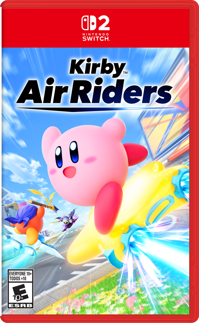 2  
NINTENDO SWITCH  
Kirby™ Air Riders  

EVERYONE 10+  
TODOS +10  
E 10+  
ESRB
