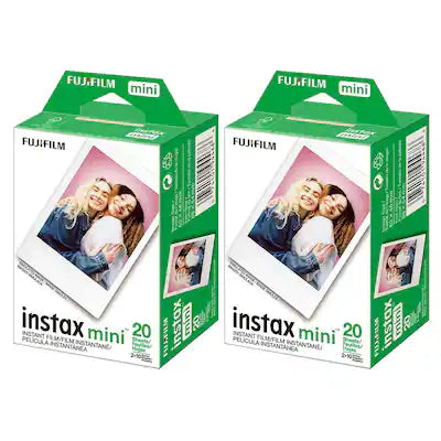 Fujifilm - Instax Mini Color Instant Film - 40 Count Film Exposures