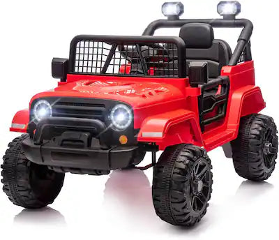 Winado - 12V Kids Ride on Truck with Remote Control, 4 Wheels Battery Powered Kids Car, Electric Play Car with LED Lights
