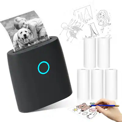 JADENS - JD-21 Mini Instant Thermal Printer - Handheld Label Maker