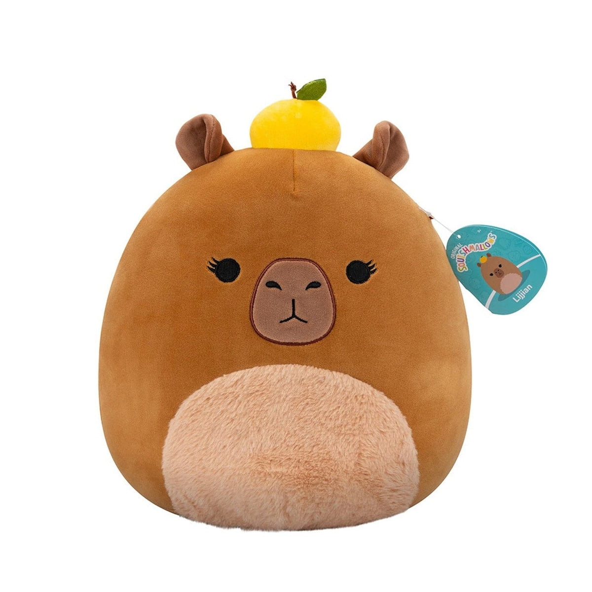 Jazwares - Squishmallows: Lijjian the Capybara - 12" Plush