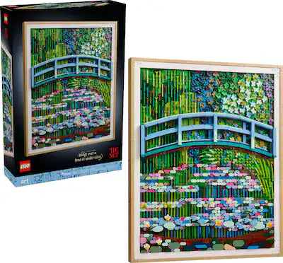 LEGO - Art Claude Monet – Bridge Over a Pond of Water Lilies 31220