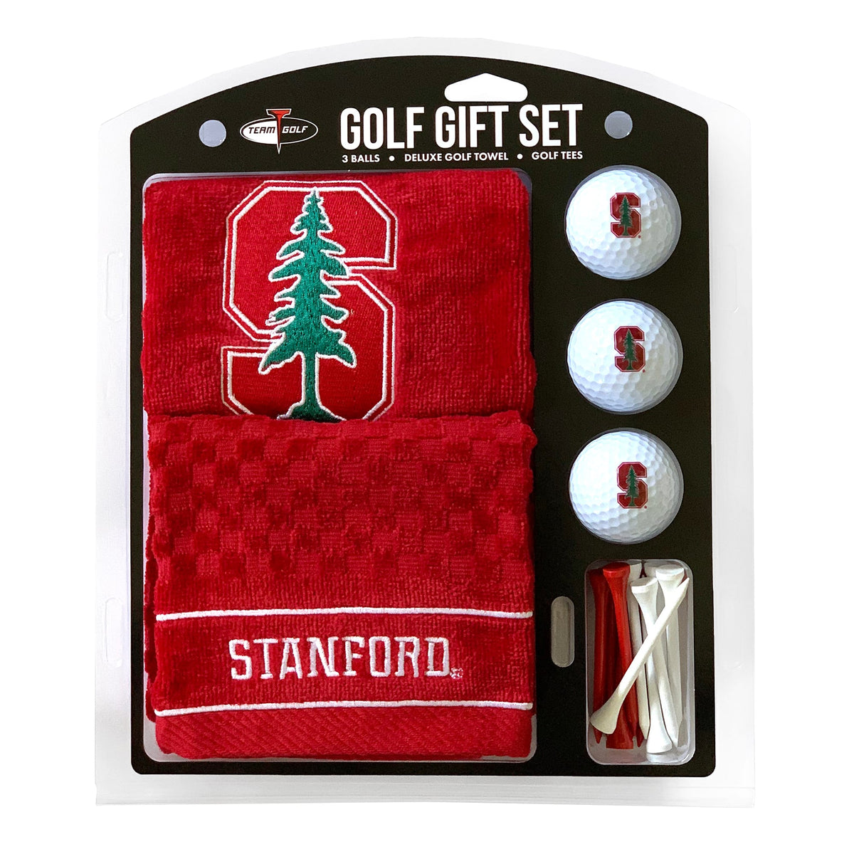Team Golf - Stanford Cardinal Embroidered Golf Gift Set - Multicolor