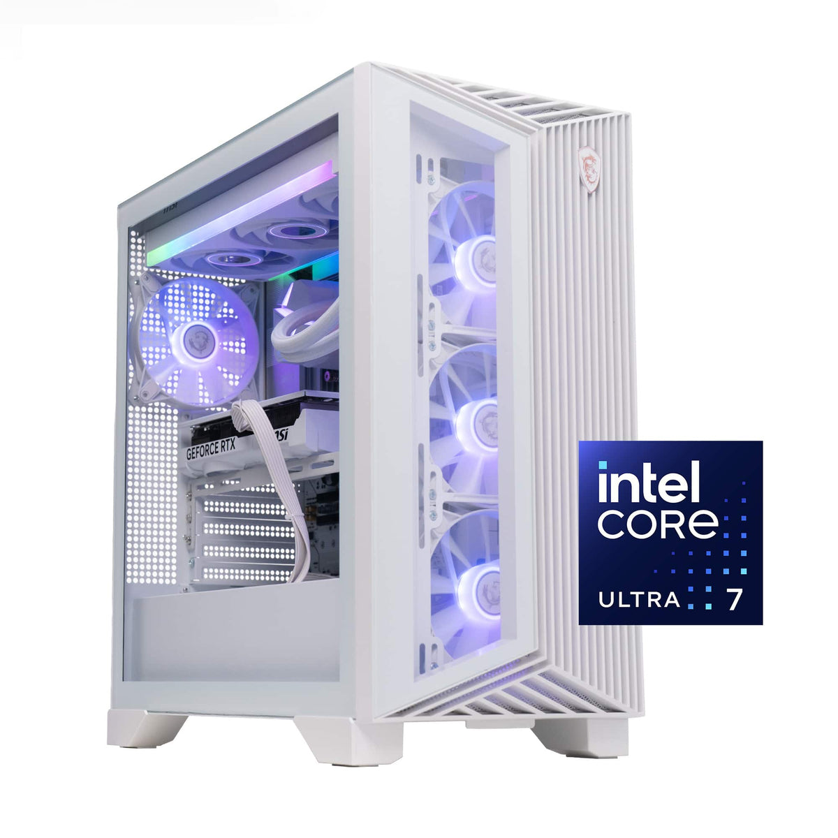 MSI - Aegis RS2 AI Gaming Desktop - Intel Ultra 7 270K PLUS 2026 - 32GB Memory - NVIDIA GeForce RTX 5070 - 2TB Storage - White