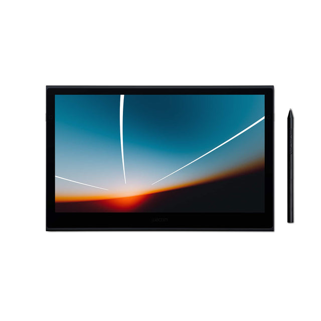 Front. Wacom - Movink 13" Creative Pen Drawing Tablet with Touch Display - Black.