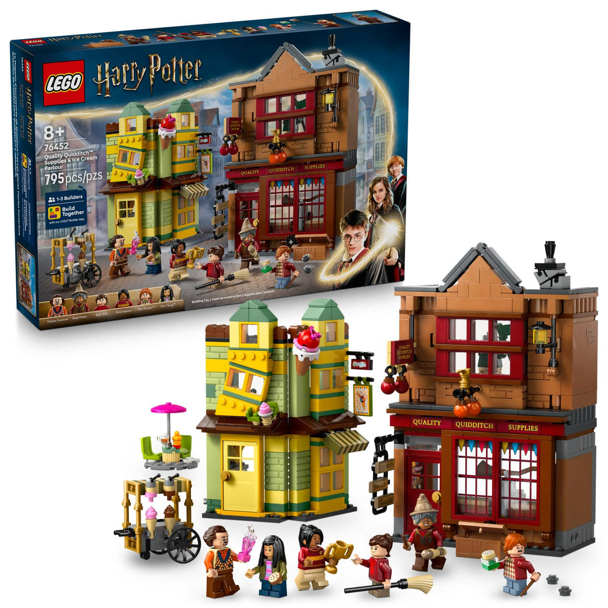 LEGO - Harry Potter Quality Quidditch Supplies & Ice Cream Parlour 76452