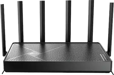 TP-Link - Archer BE9500 Tri-Band Wi-Fi 7 Router plus 1 Year of HomeShield Premium Service