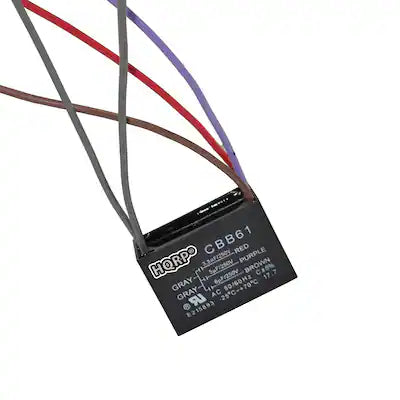 HQRP - Ceiling Fan Capacitor 3.5/5/6 uF 5-Wire CBB61 250 VAC UL Listed for Harbor Breeze