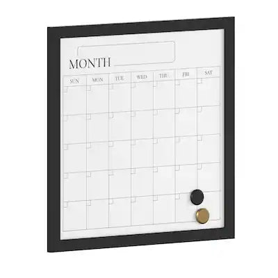 Martha Stewart - Everette Dry Erase Magnetic Monthly Calendar