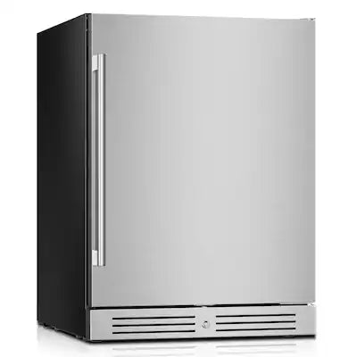 Yeego - 24 inch Beverage Refrigerator, 160 Cans Beverage Fridge , Indoor/Outdoor Refrigerator