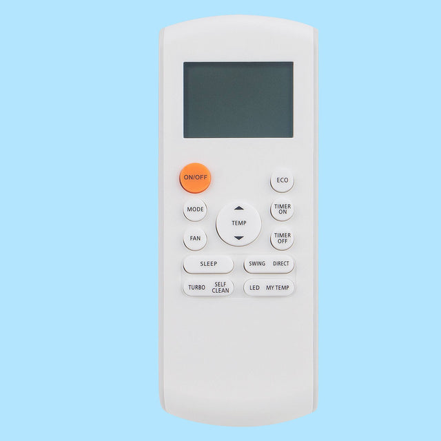ON/OFF  
ECO  
TIMER ON  
TIMER OFF  
MODE  
TEMP  
FAN  
SLEEP  
SWING  
DIRECT  
TURBO  
SELF CLEAN  
LED  
MY TEMP