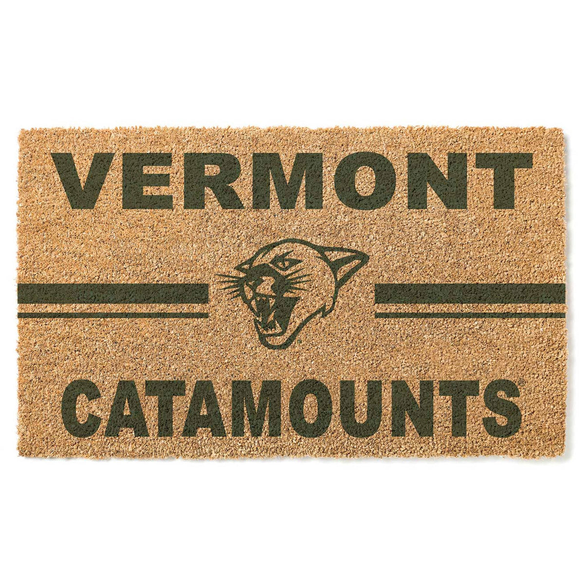 Jardine - Vermont Catamounts 18'' x 34'' Team Logo Doormat - Brown